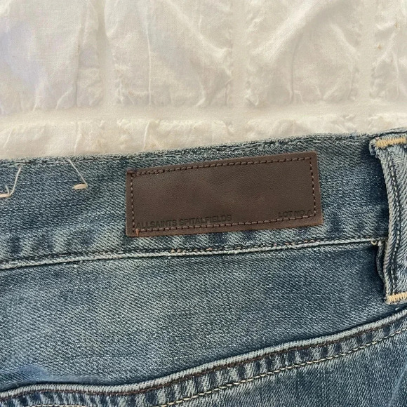 All Saints distressed denim in jacks place fuse kick - Picture 5 of 10